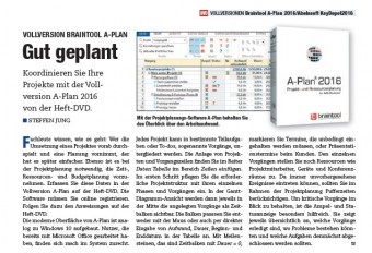 PC Magazin A-Plan Vorstellung 2016