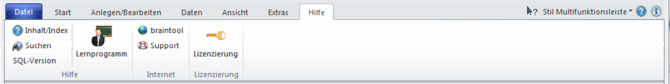 multifunction toolbar: group ‘help’