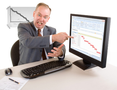 MS Excel im Projektmanagement kann auch zu Frust führen MS Excel im Projektmanagement kann auch zu Frust führen