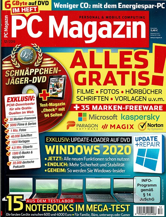 PC Magazin Ausgabe November 2019