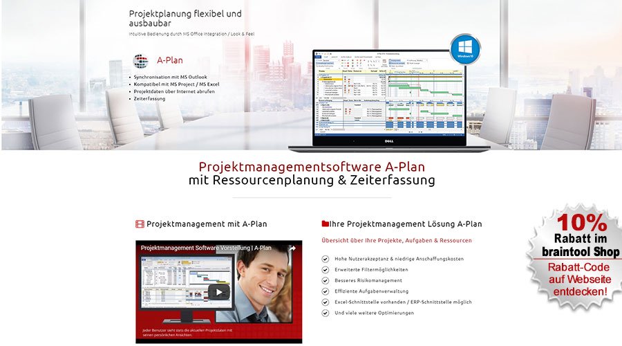 braintool Website in neuem Gewand